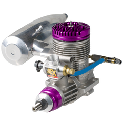 Novarossi Rex R60CR Aircraft Engine with Tuned Muffler