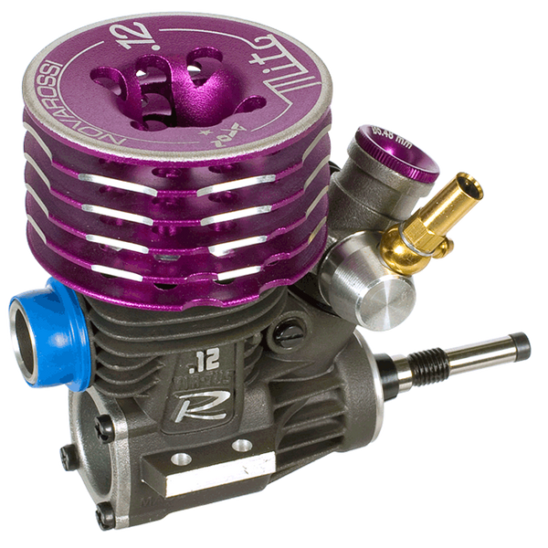 NOVAROSSI Mito 12 WC ターボエンジン Novarossi Nova Mito 12 Touring Engine 3 Port Turbo Turbo Tuned On