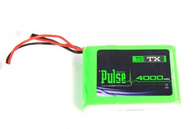 PLUTX-40002 PULSE LIPO 4000mAh 7.4V (Transmitter Battery) ULTRA POWER SERIES - FOR DX7S/DX8/DX9 TX
