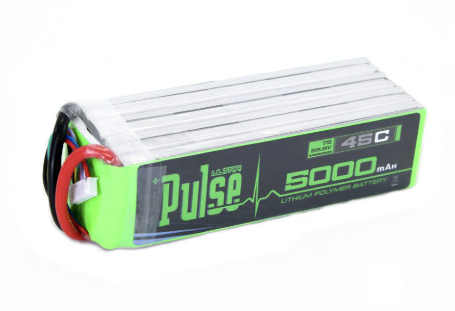 PLU45-50007 - PULSE LIPO 5000mAh 25.9V 45C- ULTRA POWER SERIES